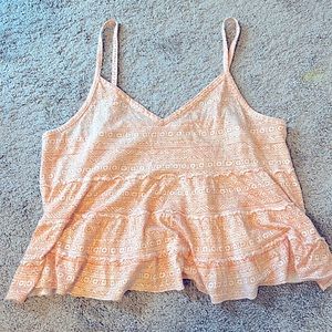 NWOT XL Orange American Eagle Tank
